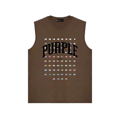 Sleeveless T-shirt Vest