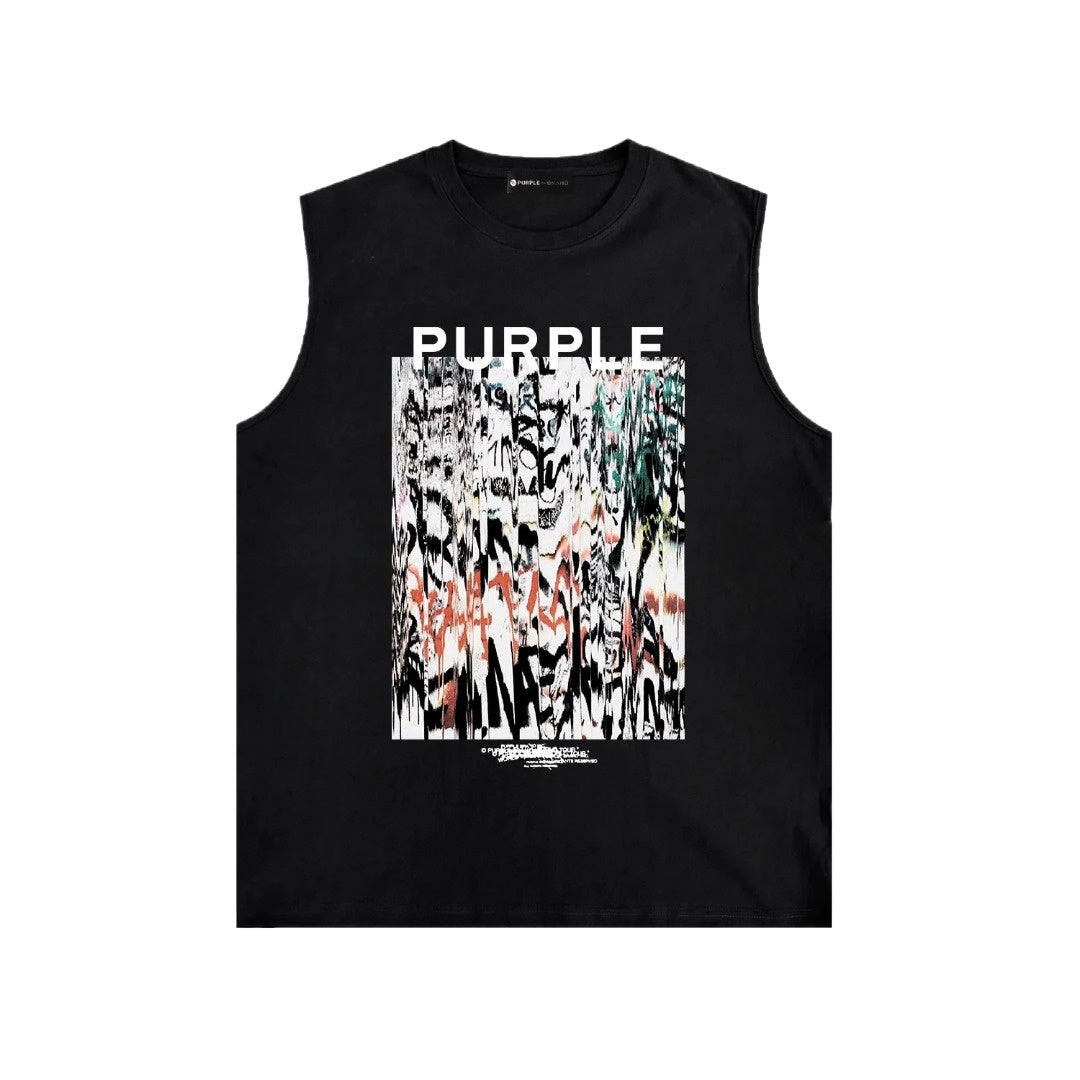 Sleeveless T-shirt Vest