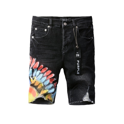 Black Jean Shorts 5085 with a Sleek Design for a Stylish Summer Look